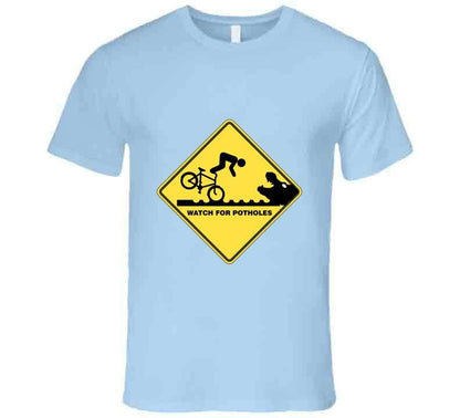 Bumpy Road Ahead - Watch Out for Potholes T-Shirt T-Shirt Smiling Wombat