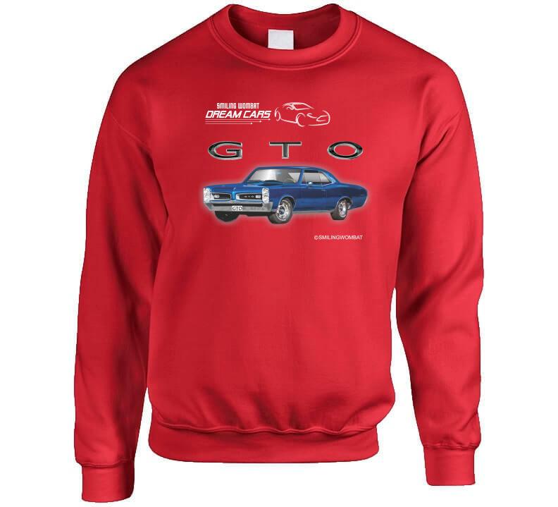 Pontiac GTO - Pioneer American Muscle Car T-Shirt Smiling Wombat