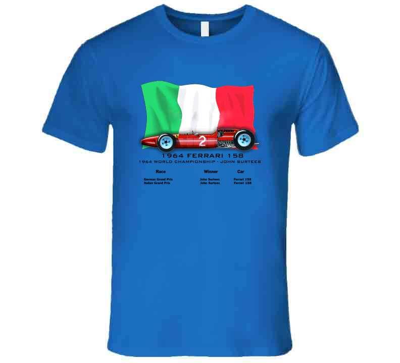 John Surtees Ferrari 1964 T-Shirt T-Shirt Smiling Wombat