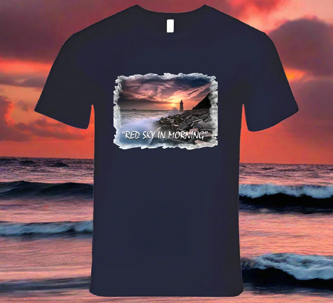 Red Sky In Morning T-Shirt and Sweatshirt Collection - Shopify