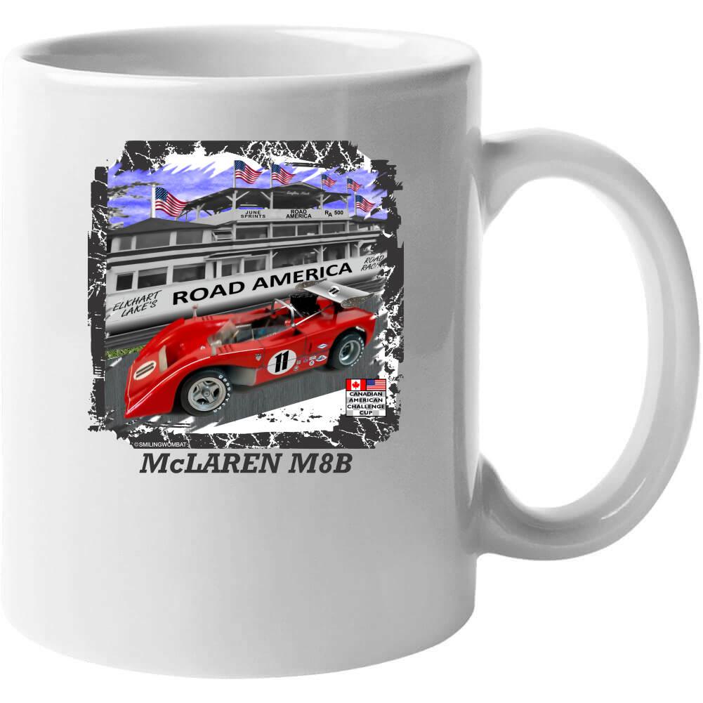McLaren M8B Can Am Race Car - Mug Collection Smiling Wombat
