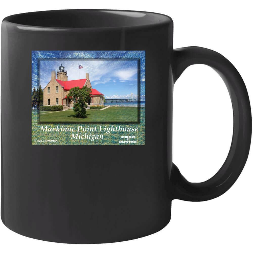 Mackinac Island Lighthouse Mug Collection - Smiling Wombat