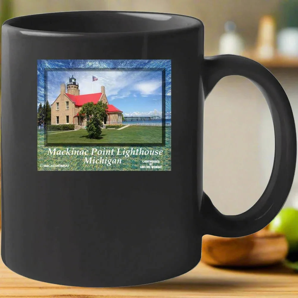 Mackinac Island Lighthouse Mug Collection - Shopify