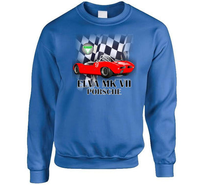 Elva Mk 7/Porsche T-Shirt and Sweatshirt Collection - Smiling Wombat