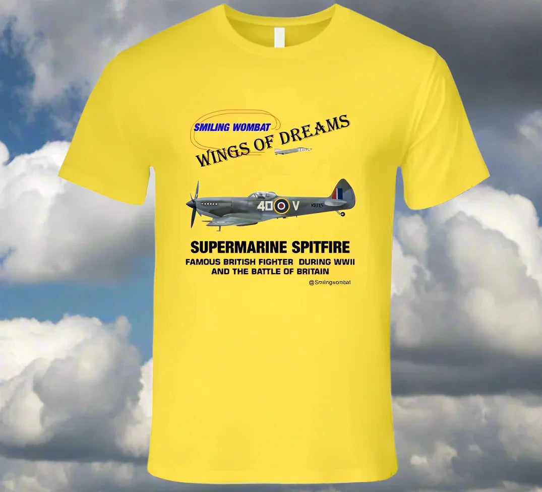 Supermarine Spitfire - T Shirt - Shopify