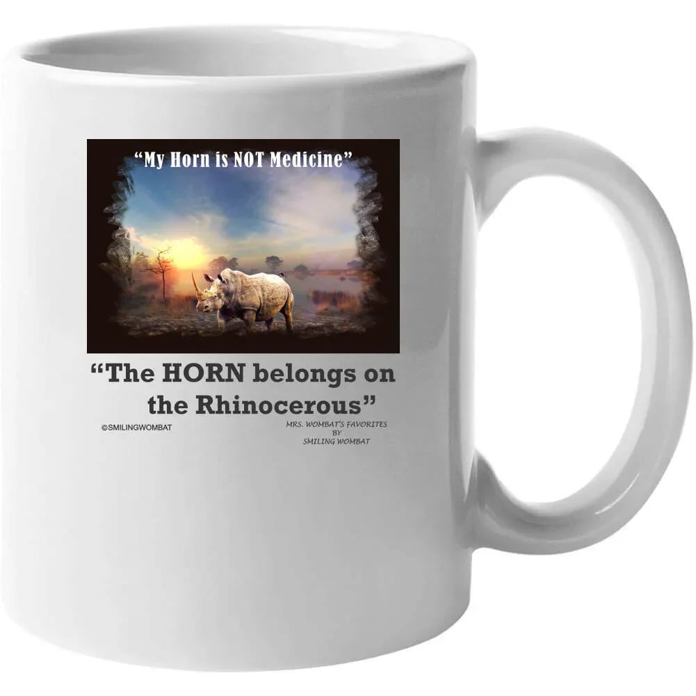 Save The Rhinos Mug Collection from Smiling Wombat - Shopify