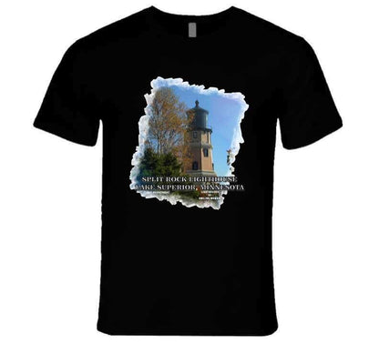 Split Rock Lighthouse - T Shirt Collection Smiling Wombat