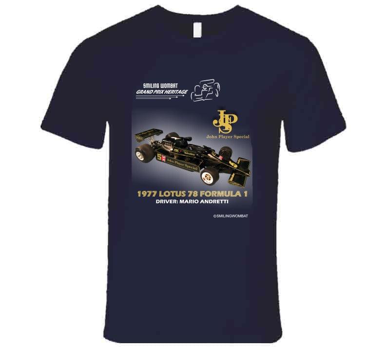 JPS Lotus 78 Formula 1 T-Shirt Smiling Wombat