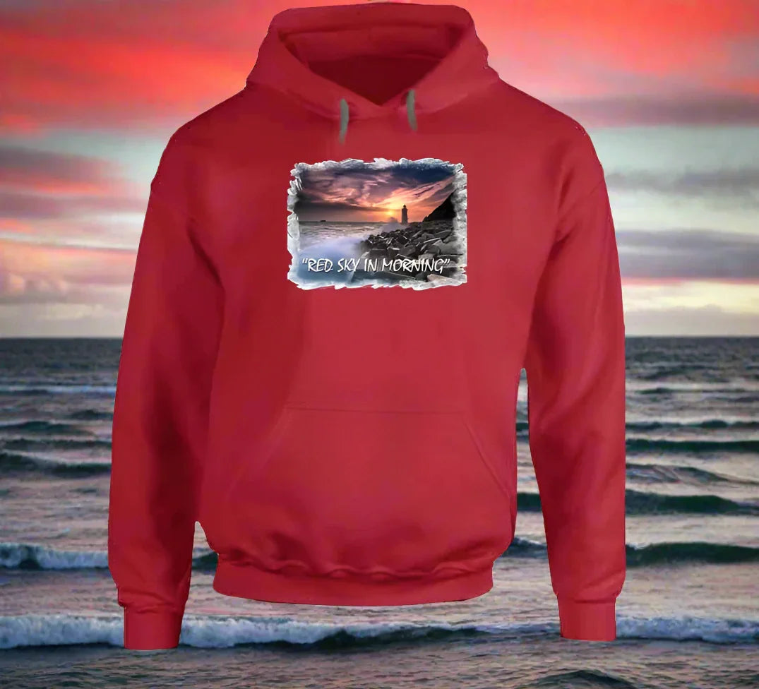 Red Sky In Morning T-Shirt and Sweatshirt Collection - Shopify