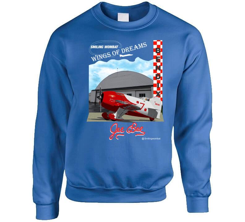 Bee Gee Air Racer - Super Sportster - Racing Plane - Shirts - Smiling Wombat