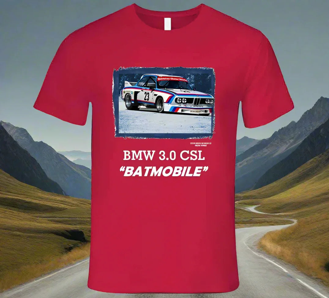 BMW 3.0 CSL - The Famous "Batmobile" - T Shirt - Shopify