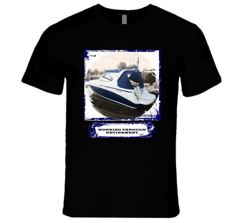 Chris Craft Boat - The Perfect Way to Spend Your Working Retirement - T Shirt Collection Smiling Wombat