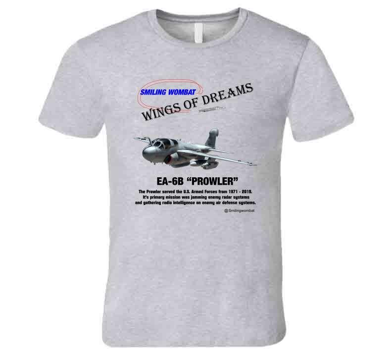 EA 6B Prowler T-Shirt Smiling Wombat