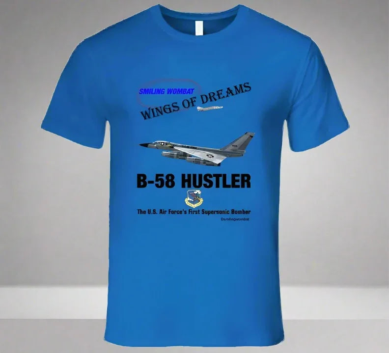 B58 Hustler Bomber T Shirt - Shopify