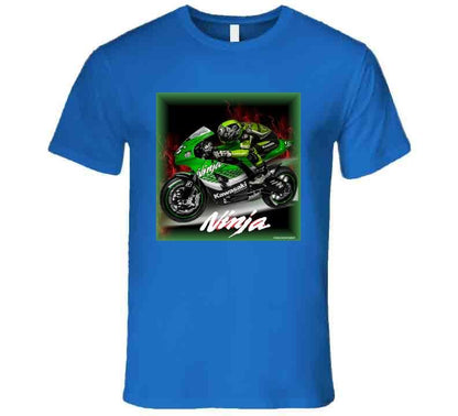 Kawasaki ZX-RR Moto GP "Ninja" Shirt Collection - Smiling Wombat