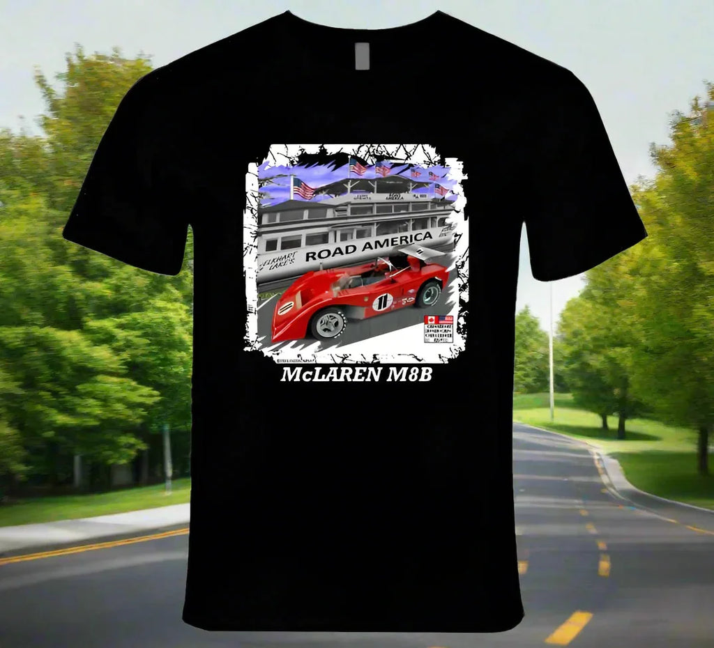 Mclaren M8B Can-Am Race Car - T-Shirt Collection - Shopify