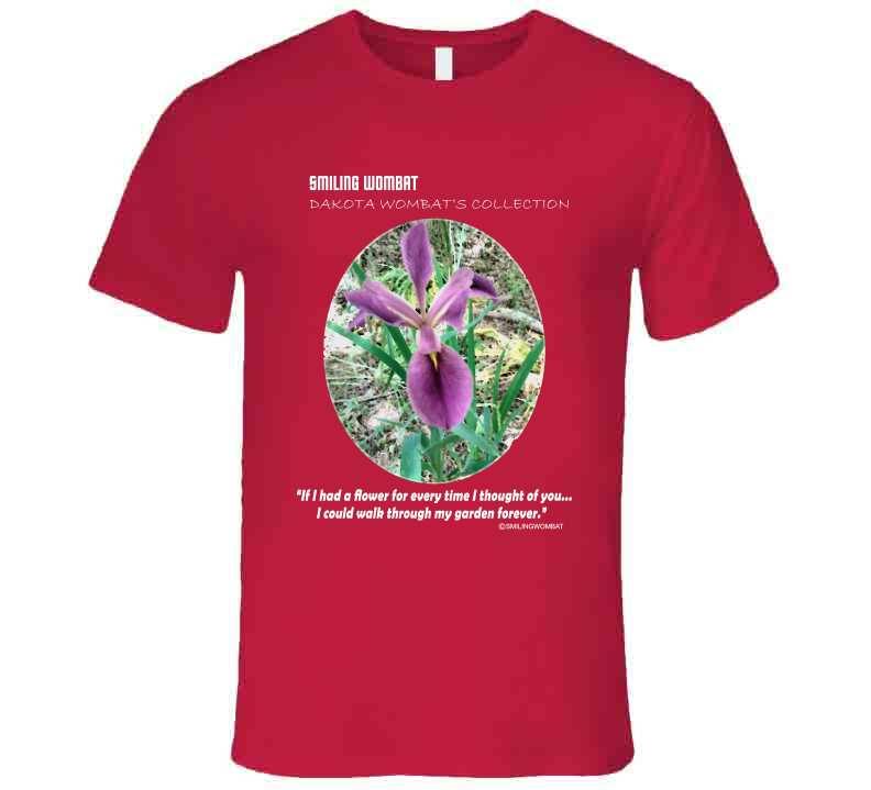 Iris Plant Premium - T Shirt T-Shirt Smiling Wombat