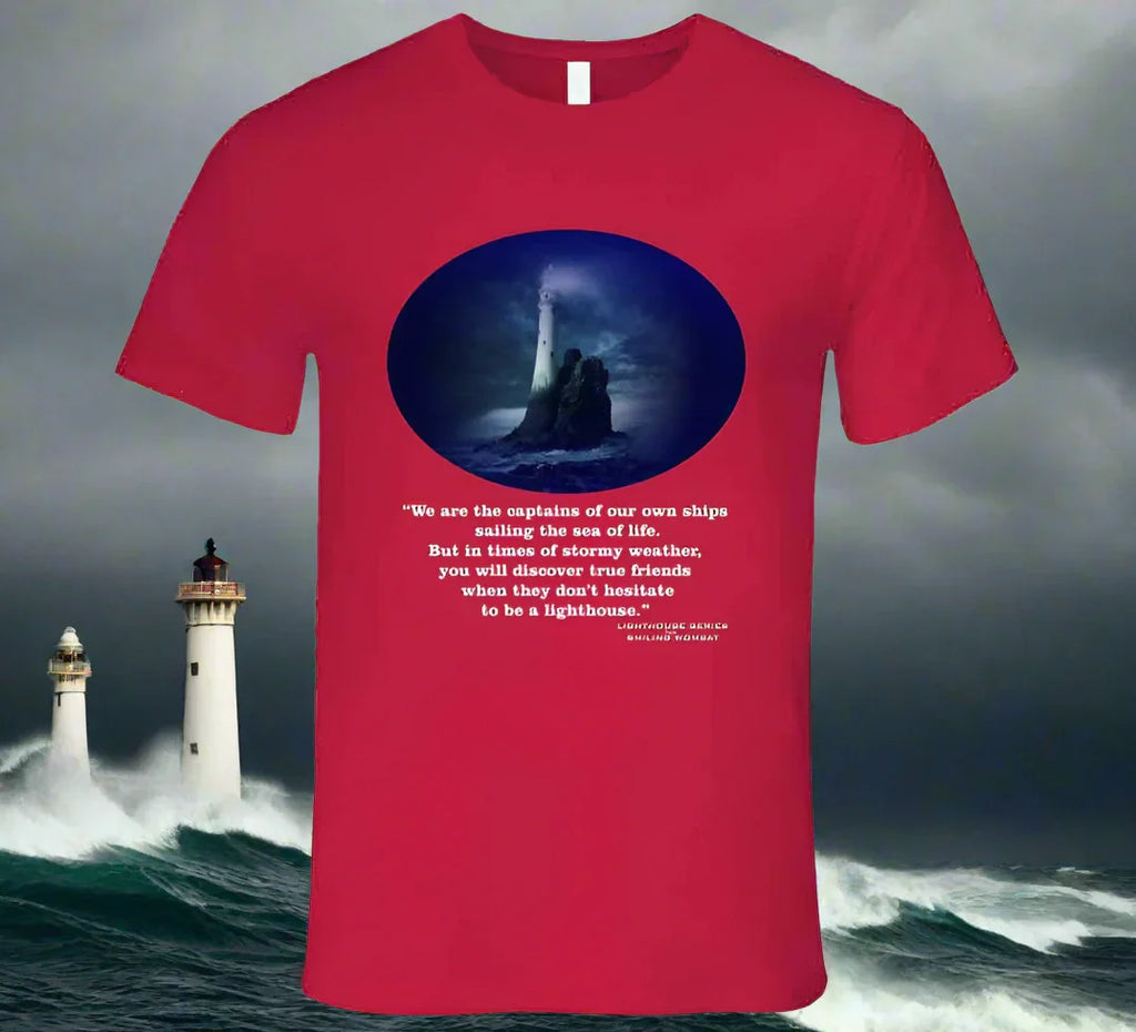 Lighthouse In Stormy Weather Shirt Collection - Shopify