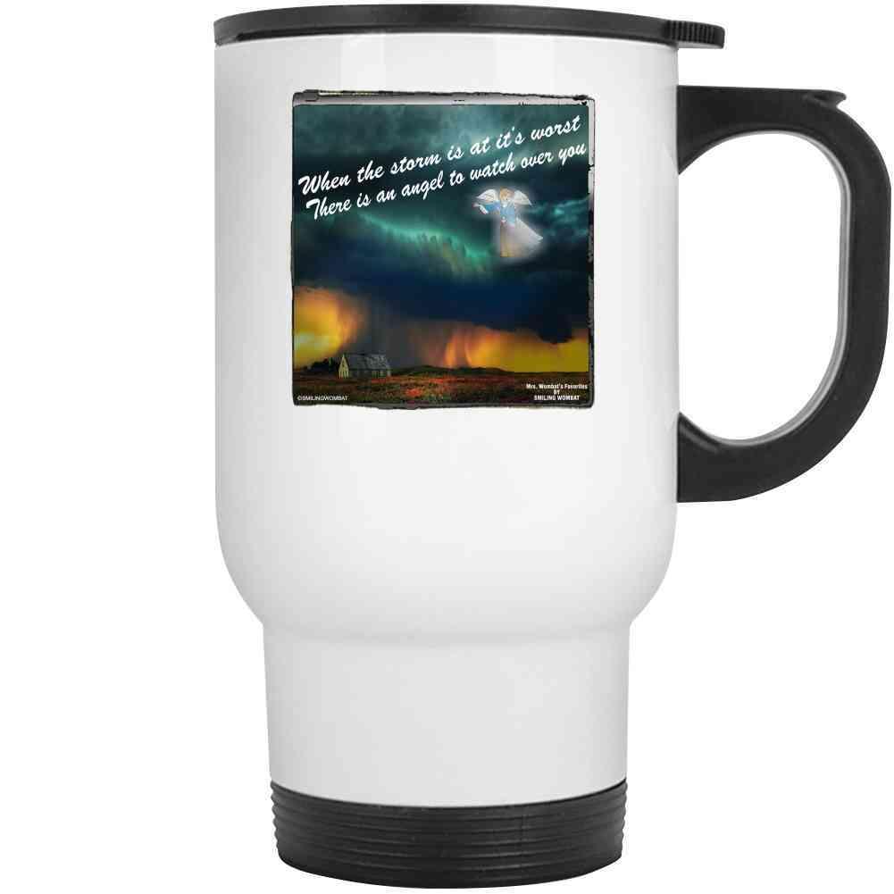Guardian Angel In the Storm Mug Collection Smiling Wombat