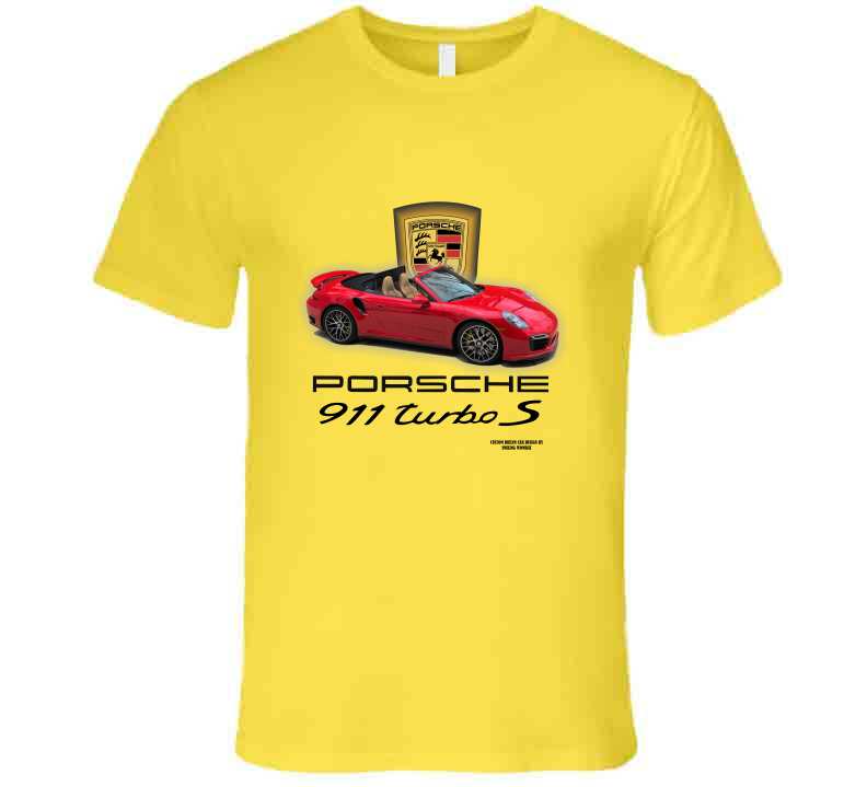 Porsche 911 Turbo S T-Shirt collection from Smiling Wombat T-Shirt Smiling Wombat