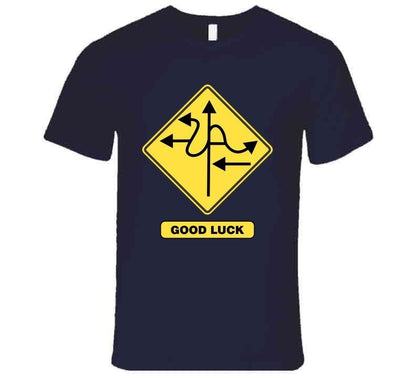 Crossroads in life T-Shirt - Smiling Wombat