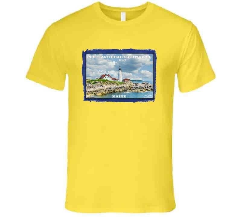 Historic Portland Head Lighthouse - T Shirt Collection Smiling Wombat
