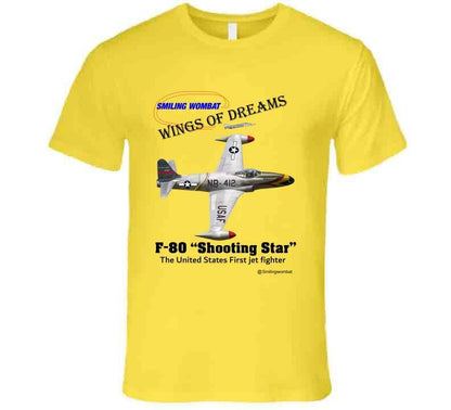 F80 Starfighter - T Shirt T-Shirt Smiling Wombat