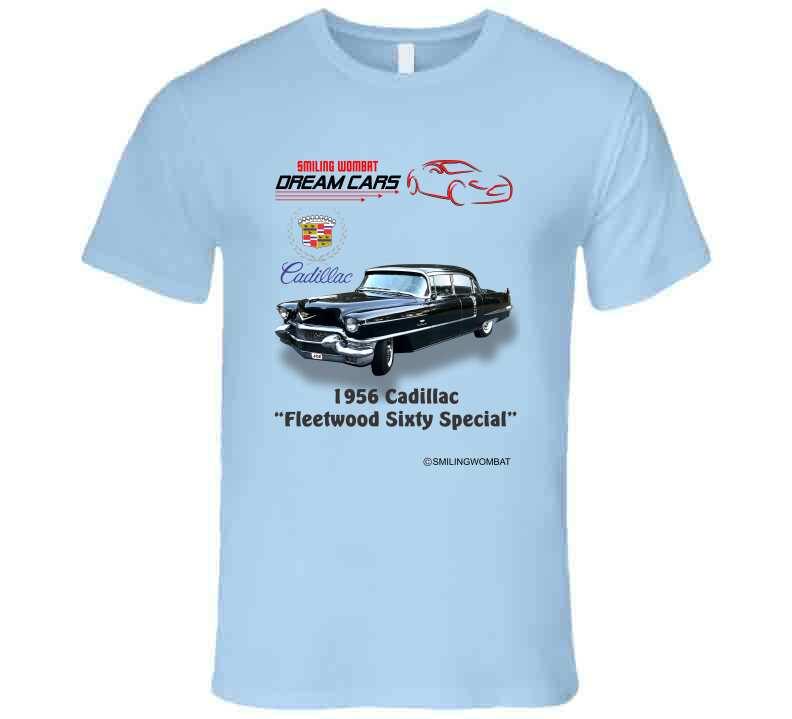 Cadillac Fleetwood Sixty Special - T-Shirt - Smiling Wombat