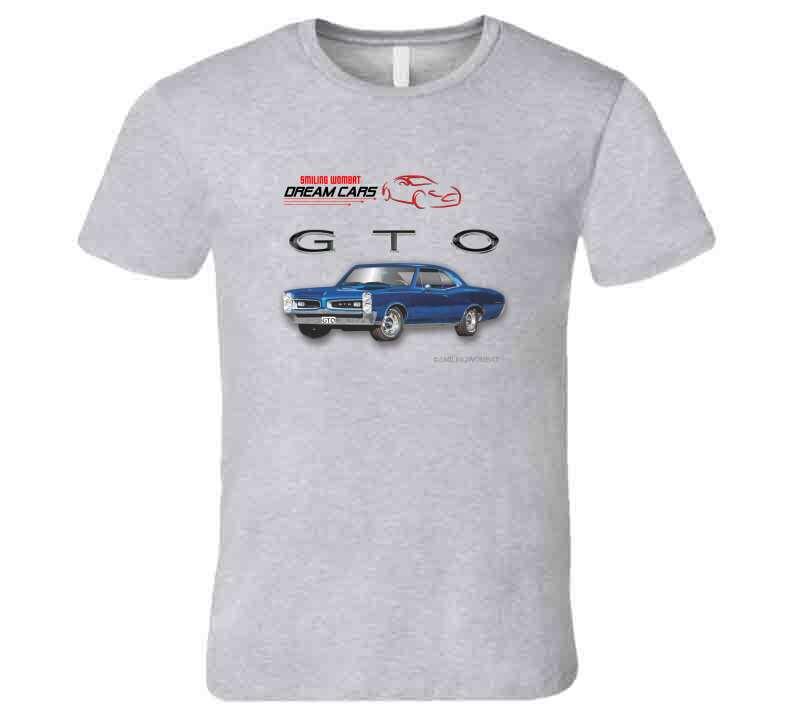 Pontiac GTO Muscle Car T Shirts Sweatshirts Smiling Wombat