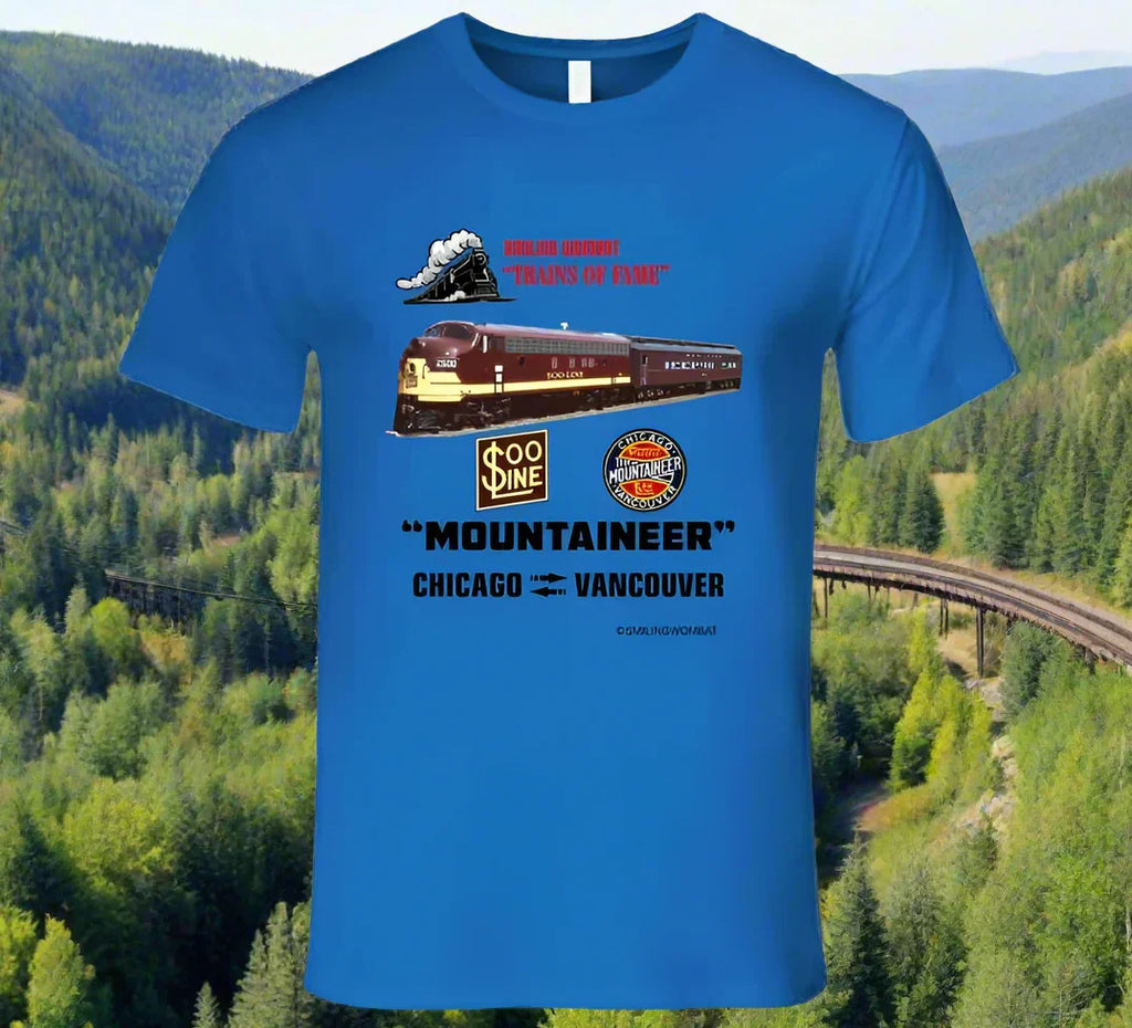 Soo Line Railroad "Mountaineer" T-Shirt - Shopify