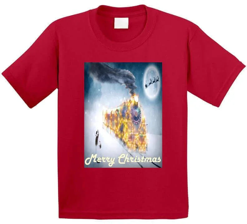 The Christmas Train - T-Shirt - Shopify