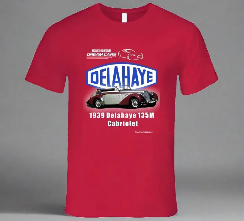 1939 Delahaye 139M - Classic Car Shirt Collection - Shopify