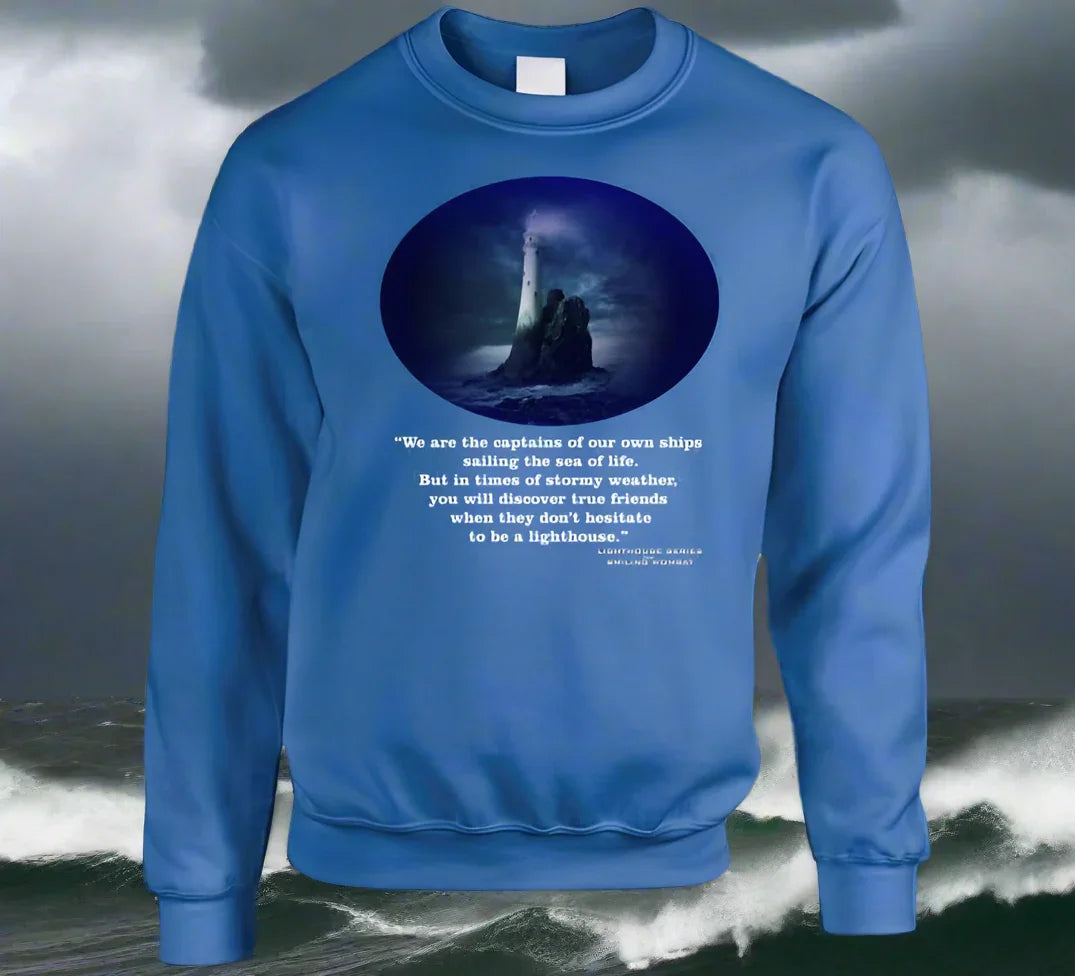 Lighthouse In Stormy Weather Shirt Collection - Shopify