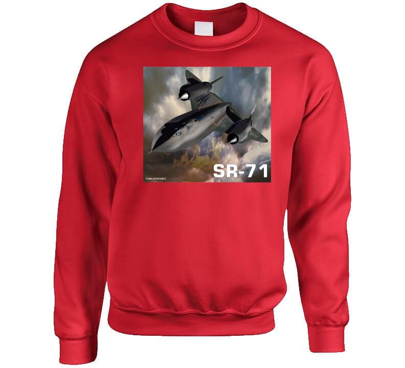 SR-71 "Black Bird" Famous Spy Plane Shirt Collection Smiling Wombat