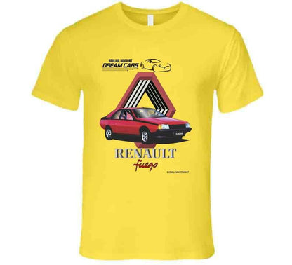 Renault Fuego GTS - French Sports Sedan T-Shirt Smiling Wombat