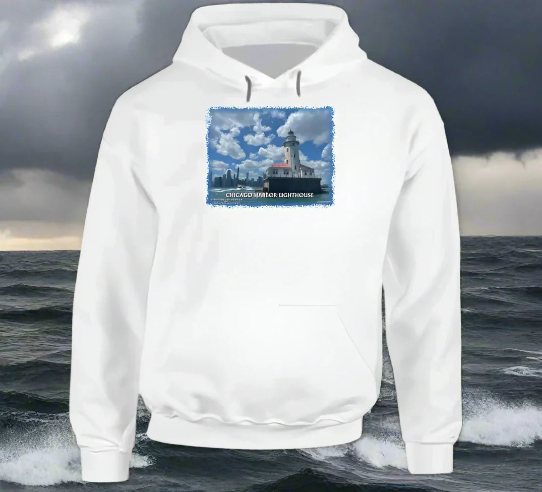 Chicago Harbor Lighthouse T-Shirt and Sweatshirt Collection - Shopify