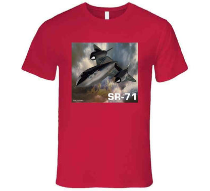SR-71 "Black Bird" Famous Spy Plane Shirt Collection Smiling Wombat