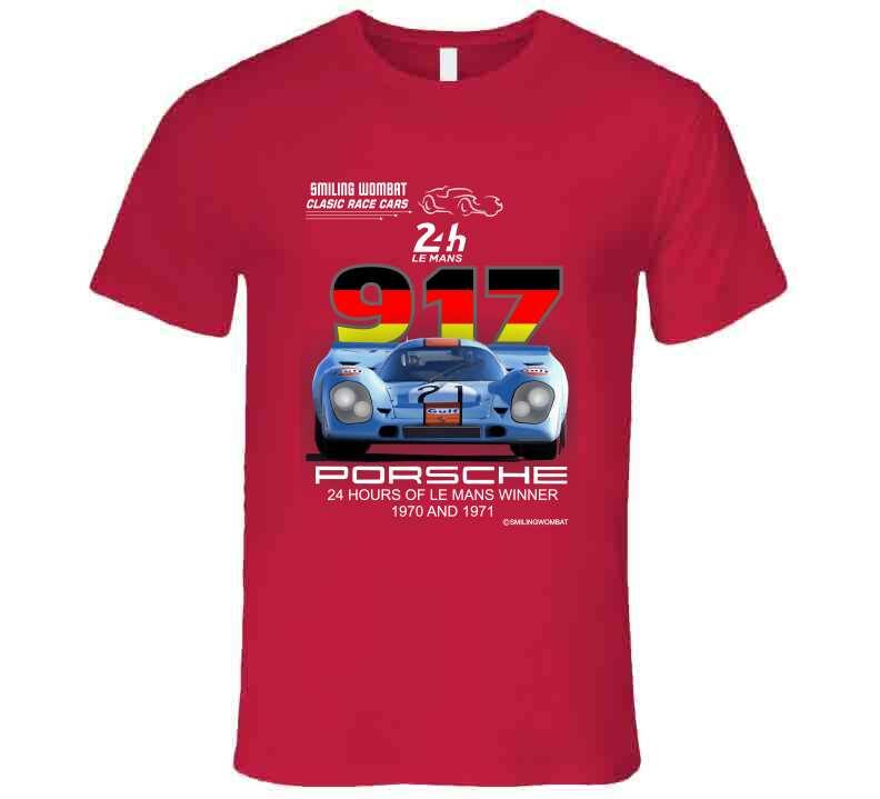 Porsche 917k Gulf - Famous Le Mans 24 Hour Winner - Smiling Wombat