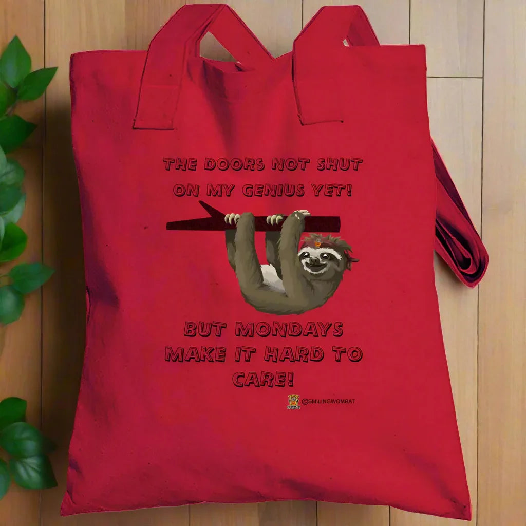 Sloths - Tote bag Showing Harvey's Friend the Sloth - Shopify