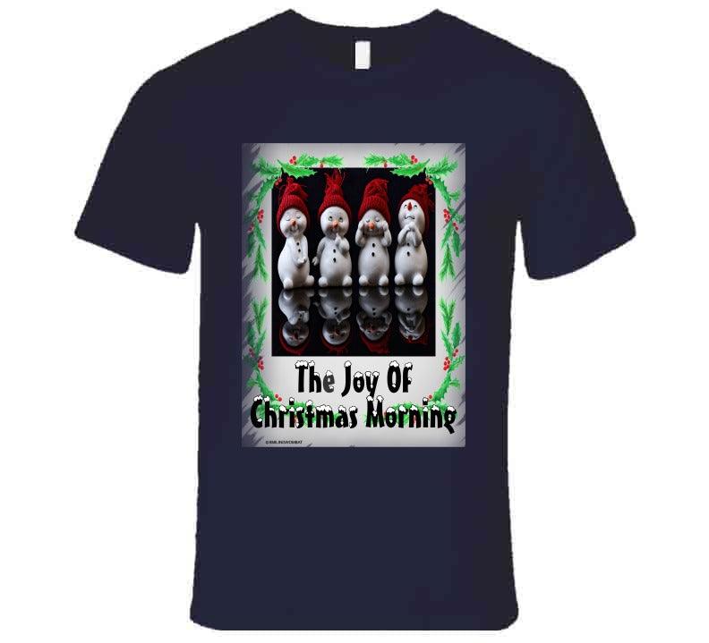 Joy Of Christmas Morning - T-Shirt collection - Smiling Wombat