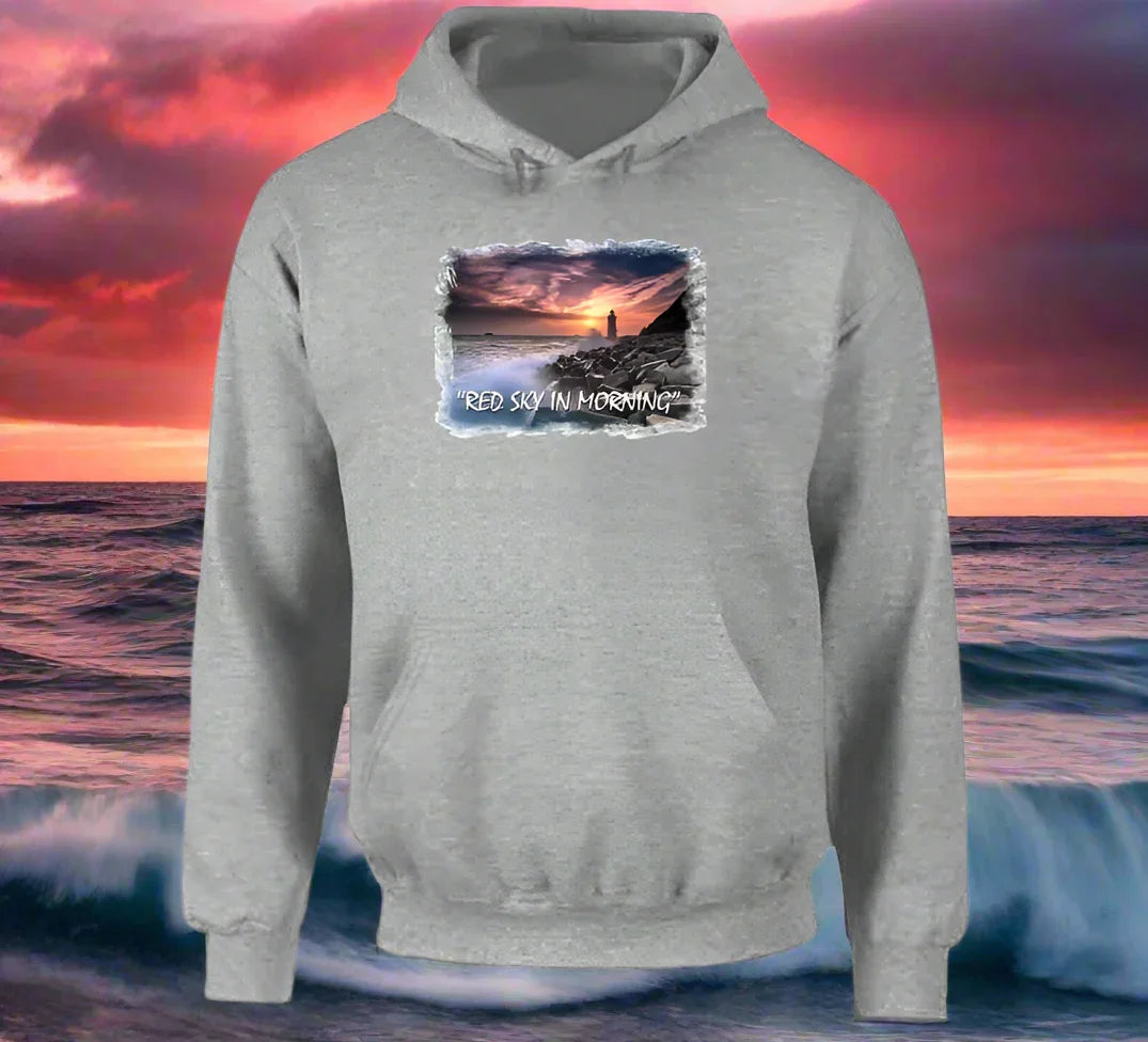 Red Sky In Morning T-Shirt and Sweatshirt Collection - Shopify