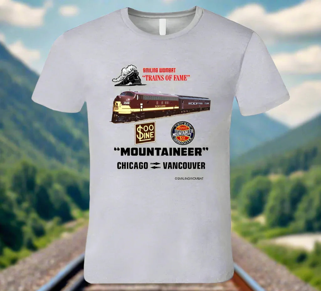 Soo Line Railroad "Mountaineer" T-Shirt - Shopify