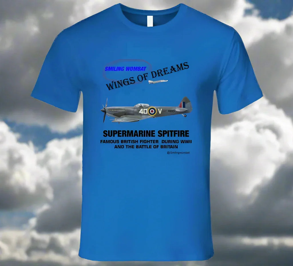 Supermarine Spitfire - T Shirt - Shopify