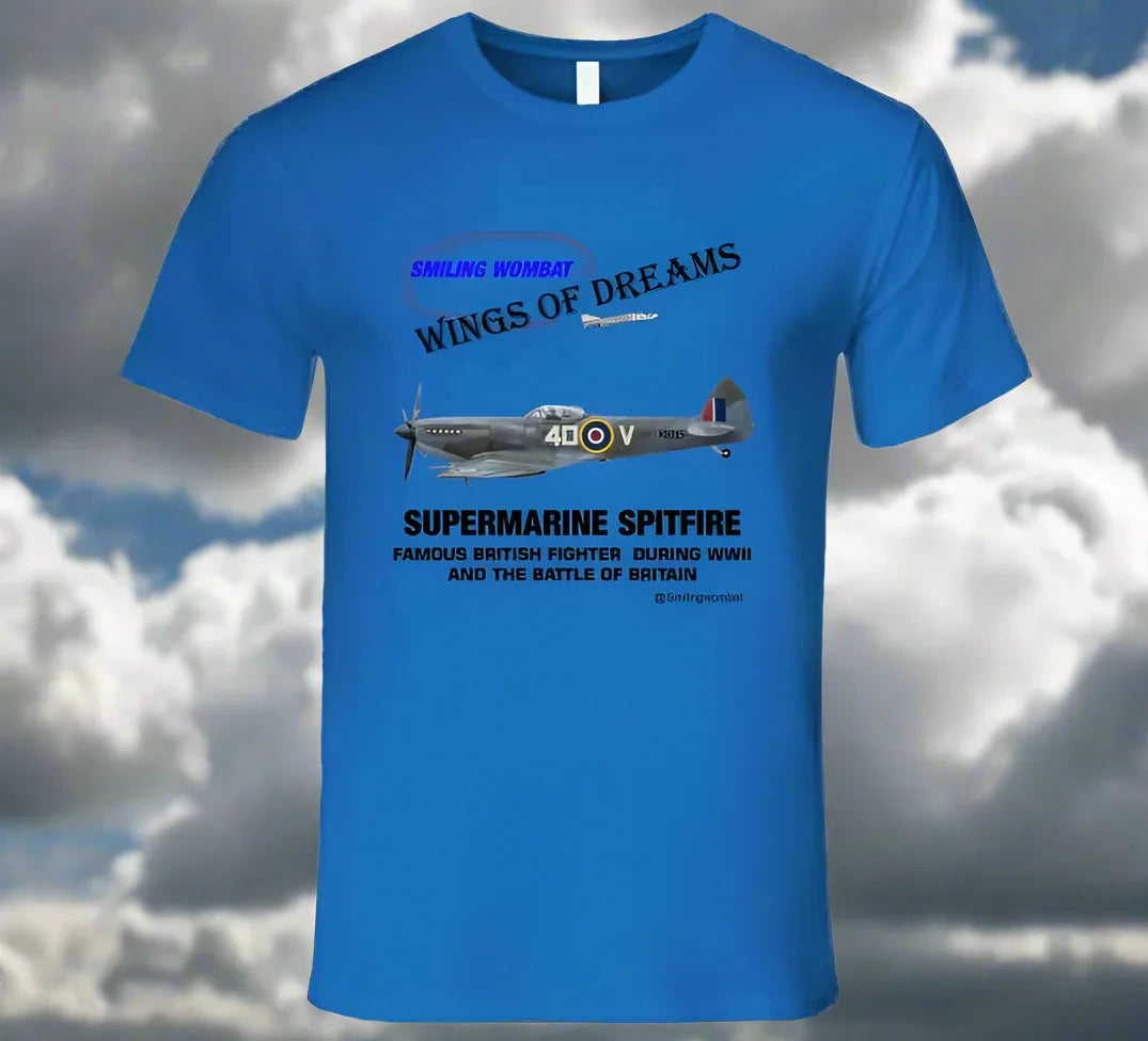 Supermarine Spitfire - T Shirt - Shopify