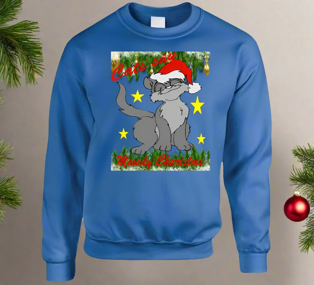Meowly Christmas T-Shirt and Sweatshirt Collection - Shopify