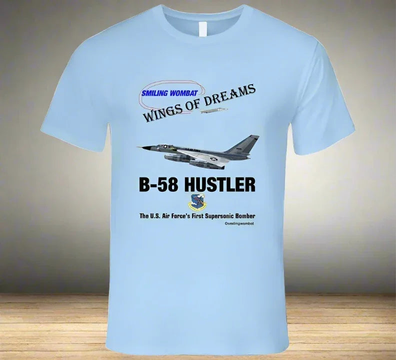 B58 Hustler Bomber T Shirt - Shopify