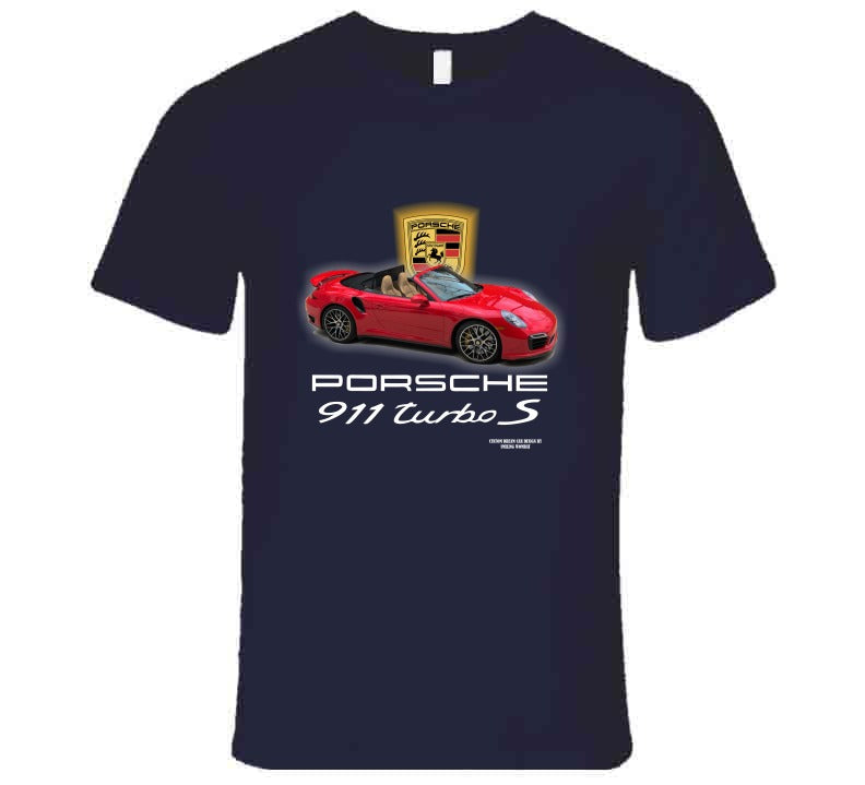 Porsche 911 Turbo S T-Shirt collection from Smiling Wombat T-Shirt Smiling Wombat
