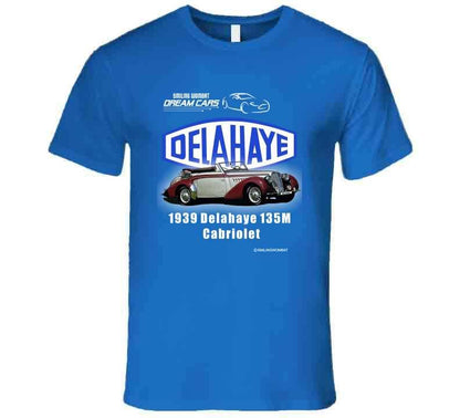 1939 Delahaye 139M - Classic Car Shirt Collection - Smiling Wombat