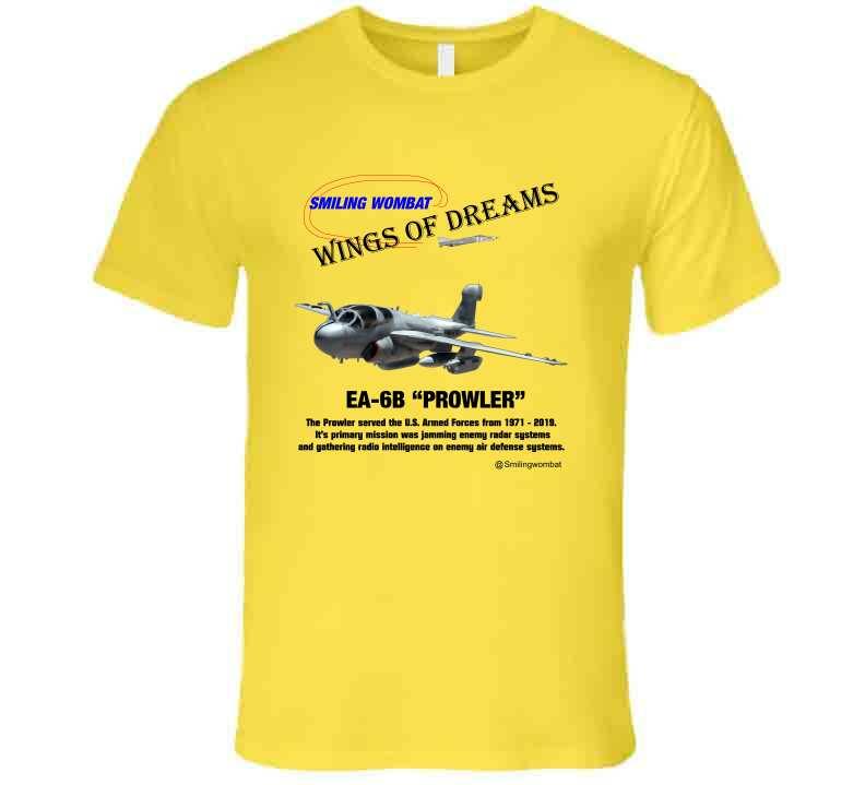 EA 6B Prowler T-Shirt Smiling Wombat