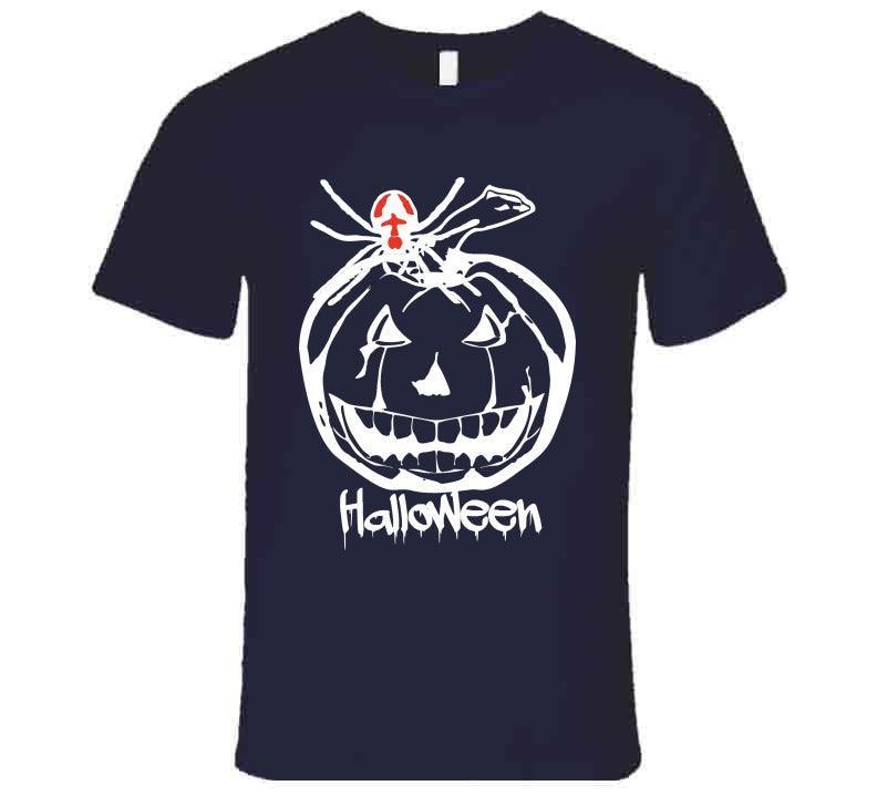 Scary Pumpkin Carving - Smiling Wombat "Scary Pumpkin" T-Shirt - Shopify